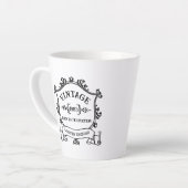  jaar oud tot perfectie Verjaardagsjaar Latte Mok (Linkerhoek)