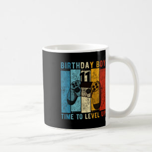Jaar Oud Verjaardagsjongen 11 Tijd om niveau omhoo Koffiemok