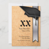 jaar Silver Class Reunion Kaart (Voorkant)