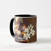 JAAR ST. JOSEPH CATHOLIC PERSONALIZED MOK (Voorkant links)