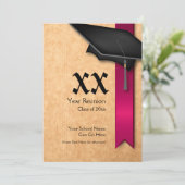 jaar Uitnodiging tot reünie (Staand voorkant)