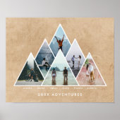 Jaar van Avontuur Familie Cadeau Reizen Bestemming Poster (Voorkant)