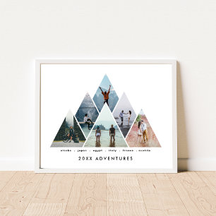 Jaar van Avontuur Familie Cadeau Reizen Bestemming Poster