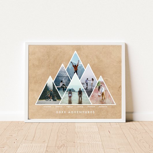 Jaar van Avontuur Familie Cadeau Reizen Bestemming Poster