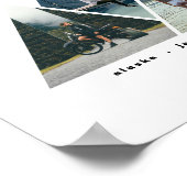 Jaar van Avontuur Familie Cadeau Reizen Bestemming Poster (Hoek)