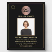 Jaar van de Aangepaste Fotoprijzen van de werkneme Fotoplaat (Voorkant)