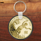 Jaar van de aap 2016 - Chinees nieuwjaar Sleutelhanger (Voorkant)