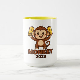 Jaar van de Aap 2028 Mok