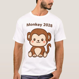 Jaar van de Aap 2028 T-shirt