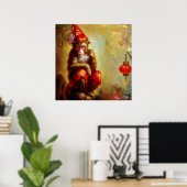 Jaar van de Aap 5 Poster (Thuiskantoor)