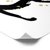 Jaar van de aap - Chinese dierentuin Poster (Hoek)