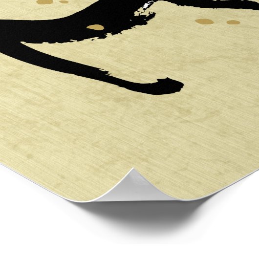 Jaar van de aap - Chinese dierentuin Poster (Hoek)