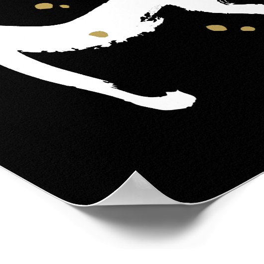 Jaar van de aap - Chinese dierentuin Poster (Hoek)