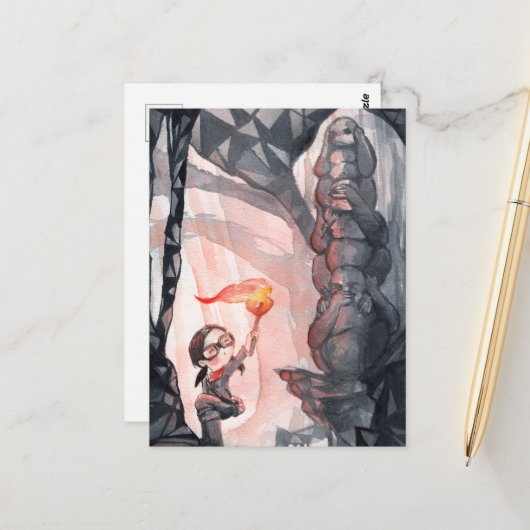 Jaar van de Aap - DNM Briefkaarten (Voorkant / Achterkant in situ)