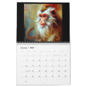 Jaar van de aap kalender (Jan 2027)
