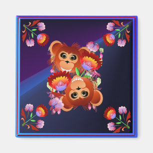 Jaar van de aap magneet