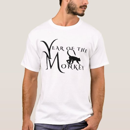 Jaar van de aap t-shirt (Voorkant)