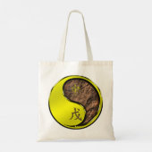 Jaar van de Aard Aap Tote Bag (Achterkant)