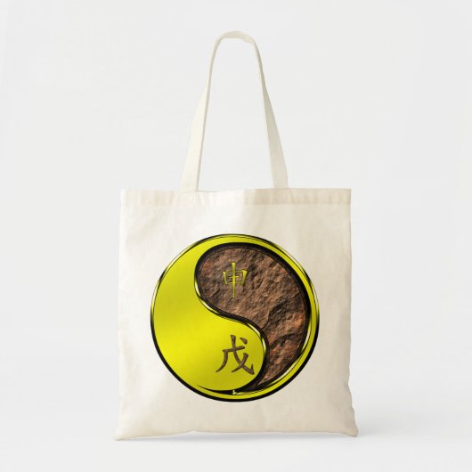 Jaar van de Aard Aap Tote Bag (Voorkant)