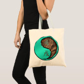 Jaar van de Aard Hond Tote Bag (Voorkant (product))