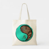 Jaar van de Aard Hond Tote Bag (Achterkant)