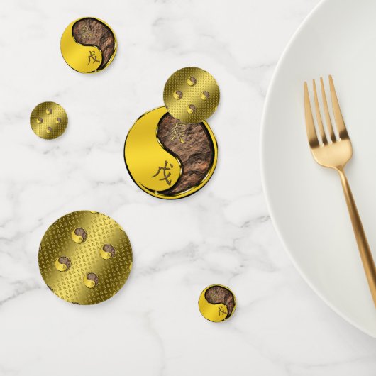 Jaar van de Aarde Draak Confetti (Groep)