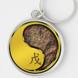 Jaar van de Aarde Draak Sleutelhanger