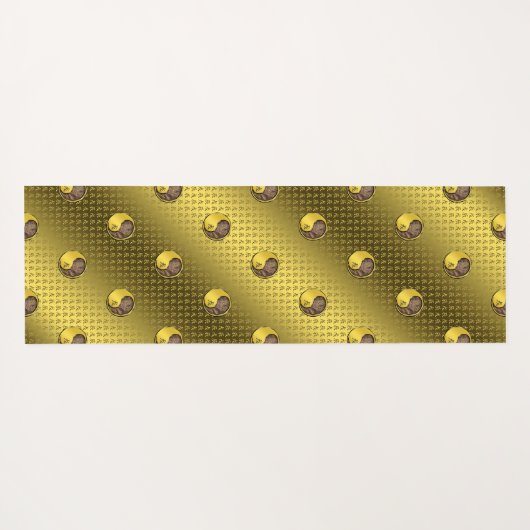 Jaar van de Aarde Draak Yogamat (Achterkant (horizontaal))