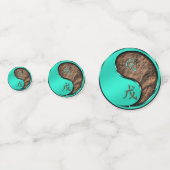 Jaar van de Aarde Hond Confetti (Voorkanten)