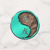 Jaar van de Aarde Hond Confetti (Kleine voorkant)