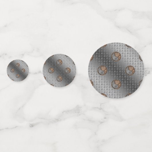 Jaar van de Aarde Konijn Confetti (Achterkanten)