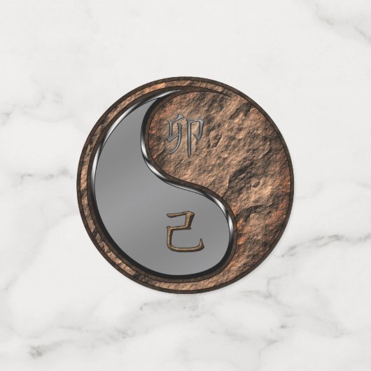 Jaar van de Aarde Konijn Confetti (Kleine voorkant)