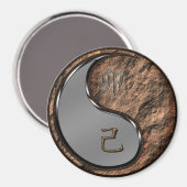 Jaar van de Aarde Konijn Magneet (Voorkant / Achterkant)