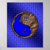 Jaar van de Aarde Ox Poster (Voorkant)