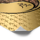 Jaar van de Aarde Rat Poster (Hoek)