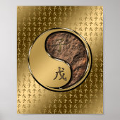 Jaar van de Aarde Rat Poster (Voorkant)