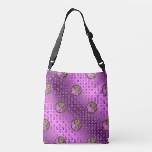 Jaar van de Aarde Rooster Crossbody Tas (Achterkant)