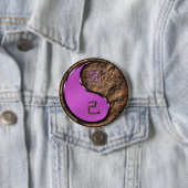 Jaar van de Aarde Rooster Ronde Button 7,6 Cm (In situ)