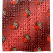 Jaar van de Aarde Tijger Douchegordijn (Voorkant)