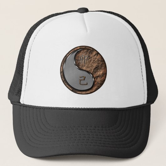 Jaar van de Aardese Haas Trucker Pet (Voorkant)