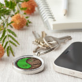 Jaar van de aardgeit sleutelhanger (Zijkant)