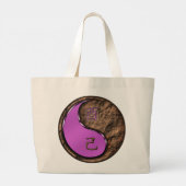 Jaar van de Aardhaan Grote Tote Bag (Achterkant)