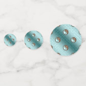 Jaar van de Aardslang Confetti (Achterkanten)