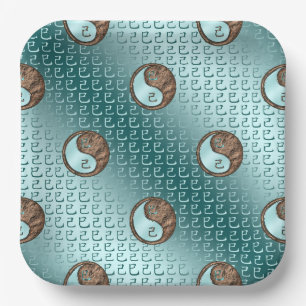 Jaar van de Aardslang Papieren Bordje