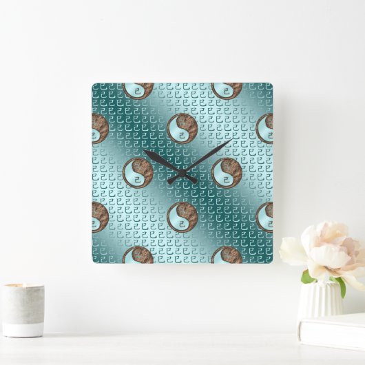 Jaar van de Aardslang Vierkante Klok (Huis)