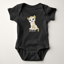 Jaar van de Baby van de Tiger Baby Romper