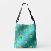 Jaar van de brandweerhond crossbody tas (Achterkant)