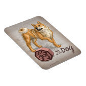 Jaar van de Chinese Zodiac Kunst van de Dog Magneet (Rechterzijde)