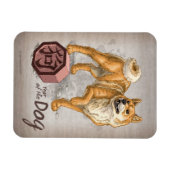 Jaar van de Chinese Zodiac Kunst van de Dog Magneet (Horizontaal)