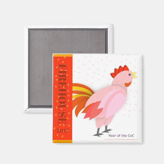 Jaar van de CoC Magnet (Voorkant / Achterkant)